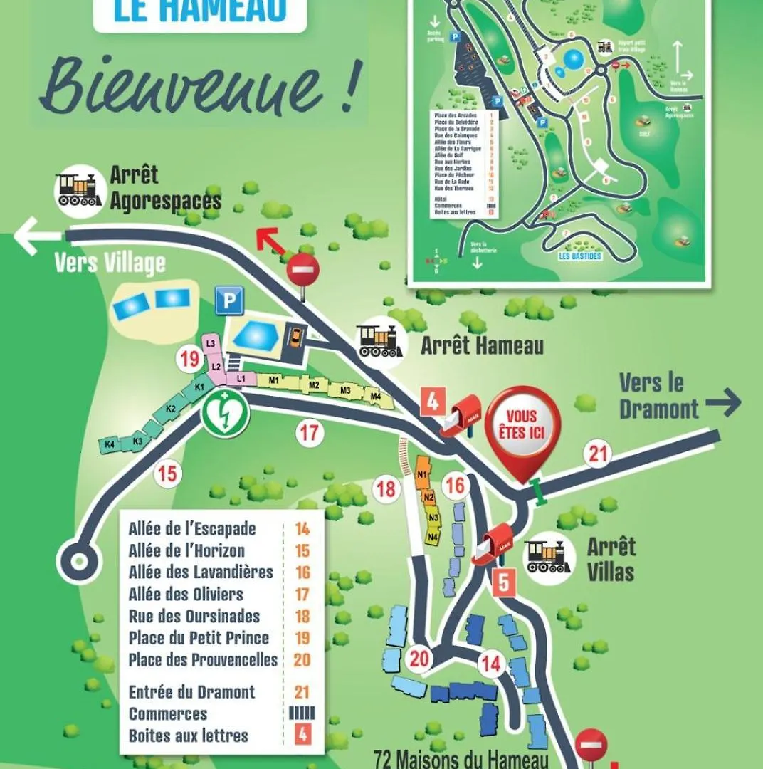 Apartmán T2 Le Hameau Cap Esterel Drammont Francie